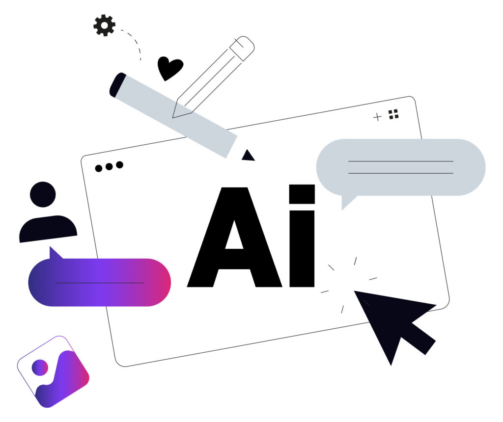 Illustration von KI Integration